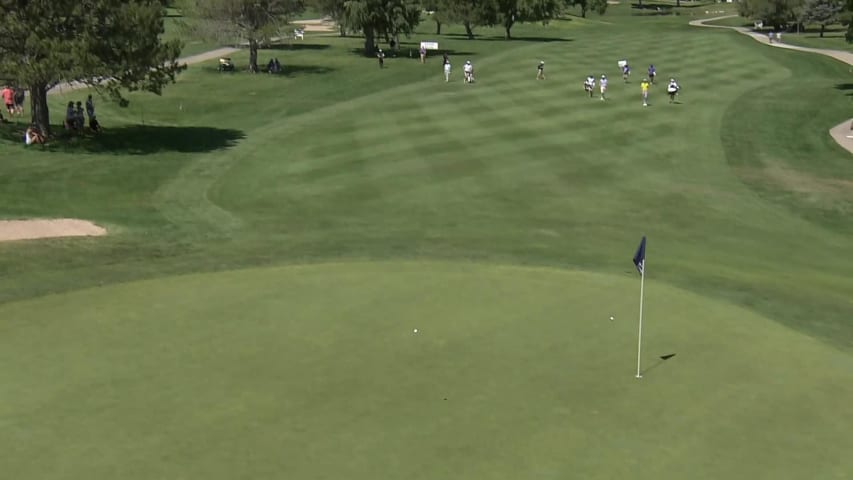 Joe Weiler's nice approach yields birdie at Utah Championship