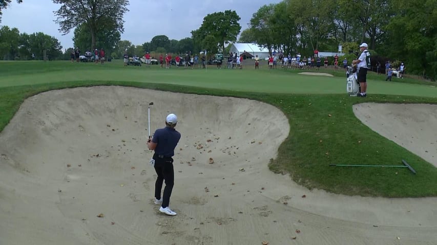 Frankie Capan III gets up-and-down to save par at Nationwide Children's