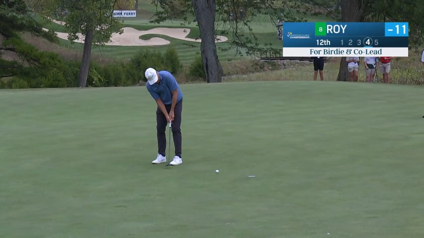 Kevin Roy converts birdie at Nationwide Children's